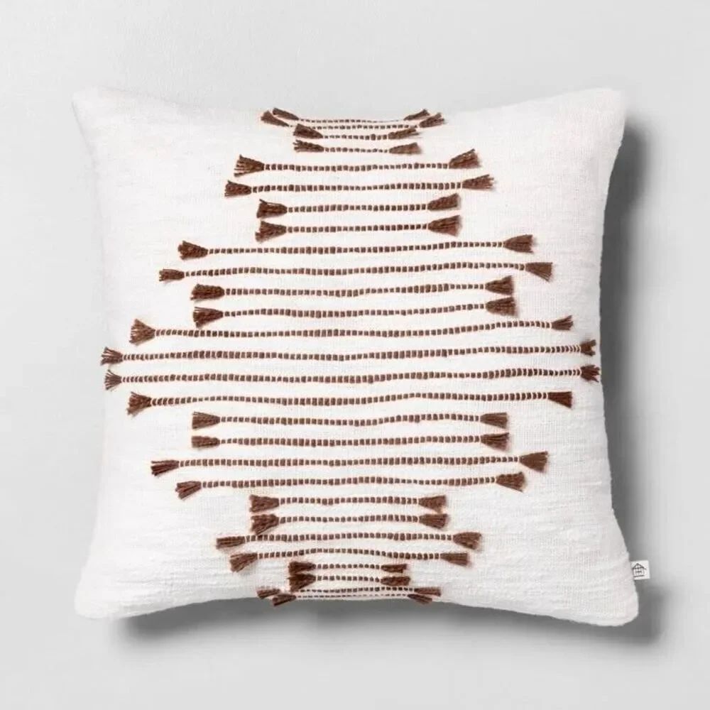 Hearth & Hand Magnolia Home Multi Texture Dash Throw Pillow NEW